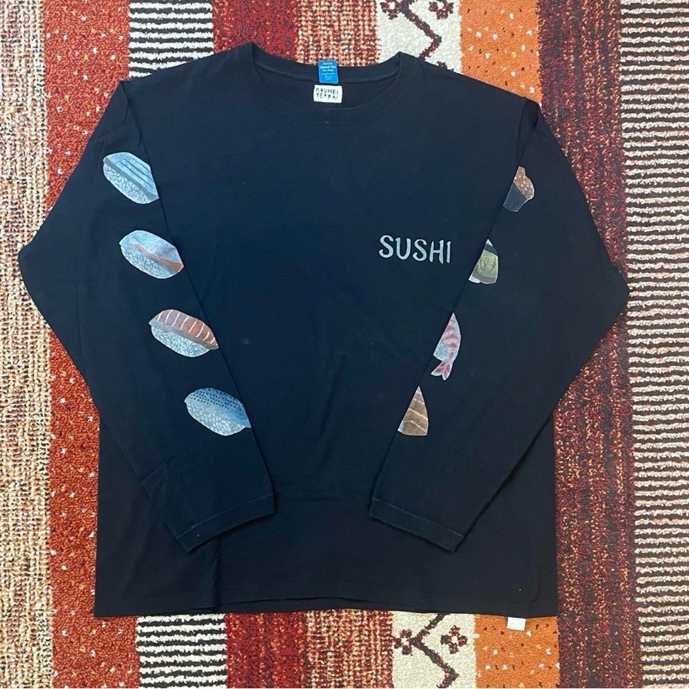 Good On Sushi Long Sleeve T Shirt XL Kouhei Terrai